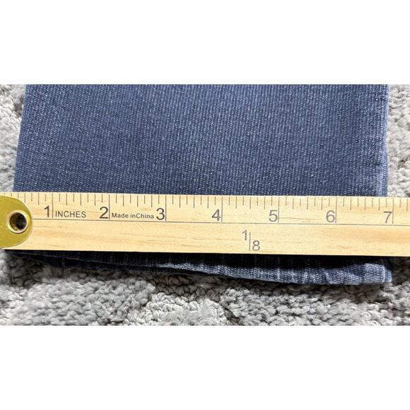 Quacker Factory Dream Jeannes Straight Leg Jeans Embellished Pocket 8 30x31 - Picture 3 of 10